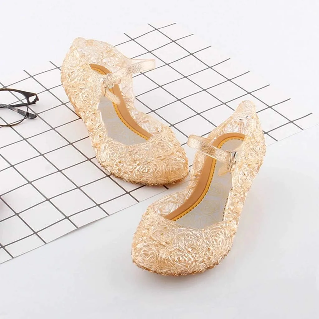 Shoes Baby Boy Single Sandals Wedge Cosplay Kids Girls Party Princess Shoes Toddler Girl Light up Shoes Size 7