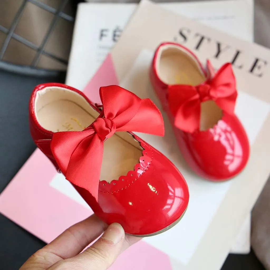Shoes for Kids,Knot Girls Sandals Toddler Shoes Kids Princess Infant Baby Leather Baby Shoes Toddler Shoes 0-6 Years