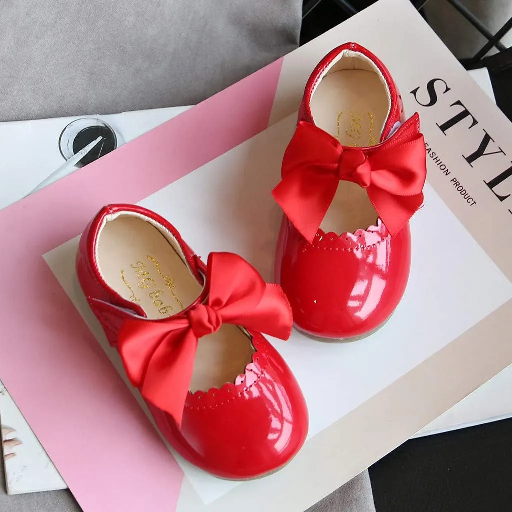 Shoes for Kids,Knot Girls Sandals Toddler Shoes Kids Princess Infant Baby Leather Baby Shoes Toddler Shoes 0-6 Years