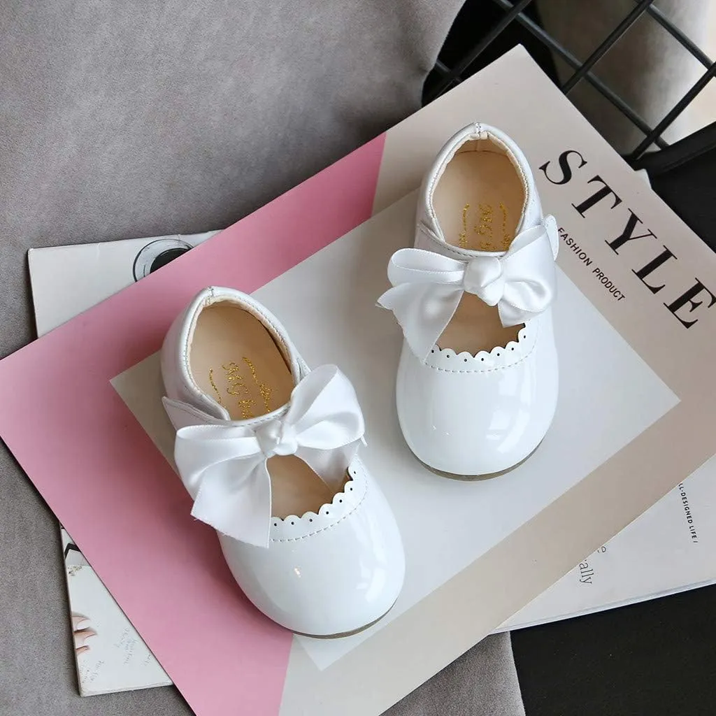 Shoes for Kids,Knot Girls Sandals Toddler Shoes Kids Princess Infant Baby Leather Baby Shoes Toddler Shoes 0-6 Years