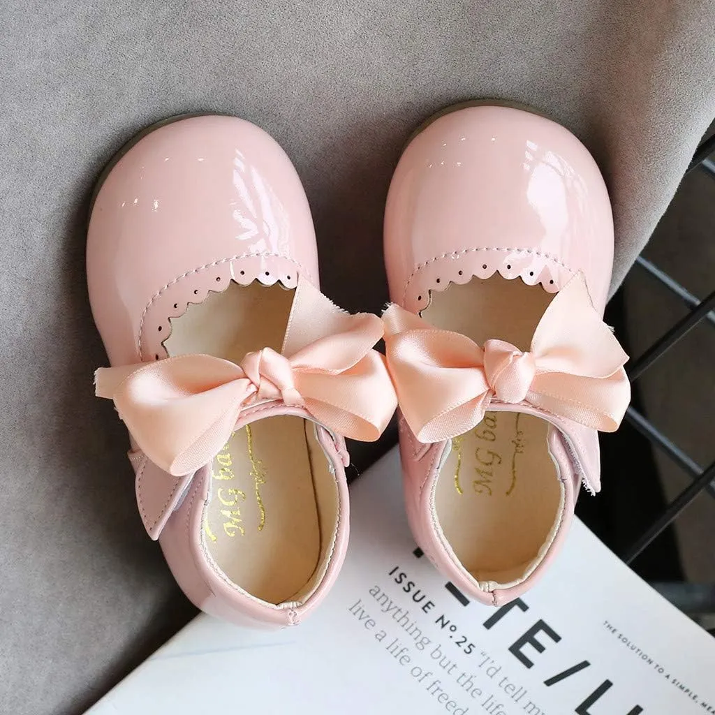 Shoes for Kids,Knot Girls Sandals Toddler Shoes Kids Princess Infant Baby Leather Baby Shoes Toddler Shoes 0-6 Years