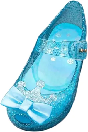 Size 12 Girls Dressing Shoes Girls Shoes Crown Flash Diamond Crystal Soft Sole Non Slip Sandals Jelly Dance Shoes Princess Shoes Toddler Winter Shoes Indoor