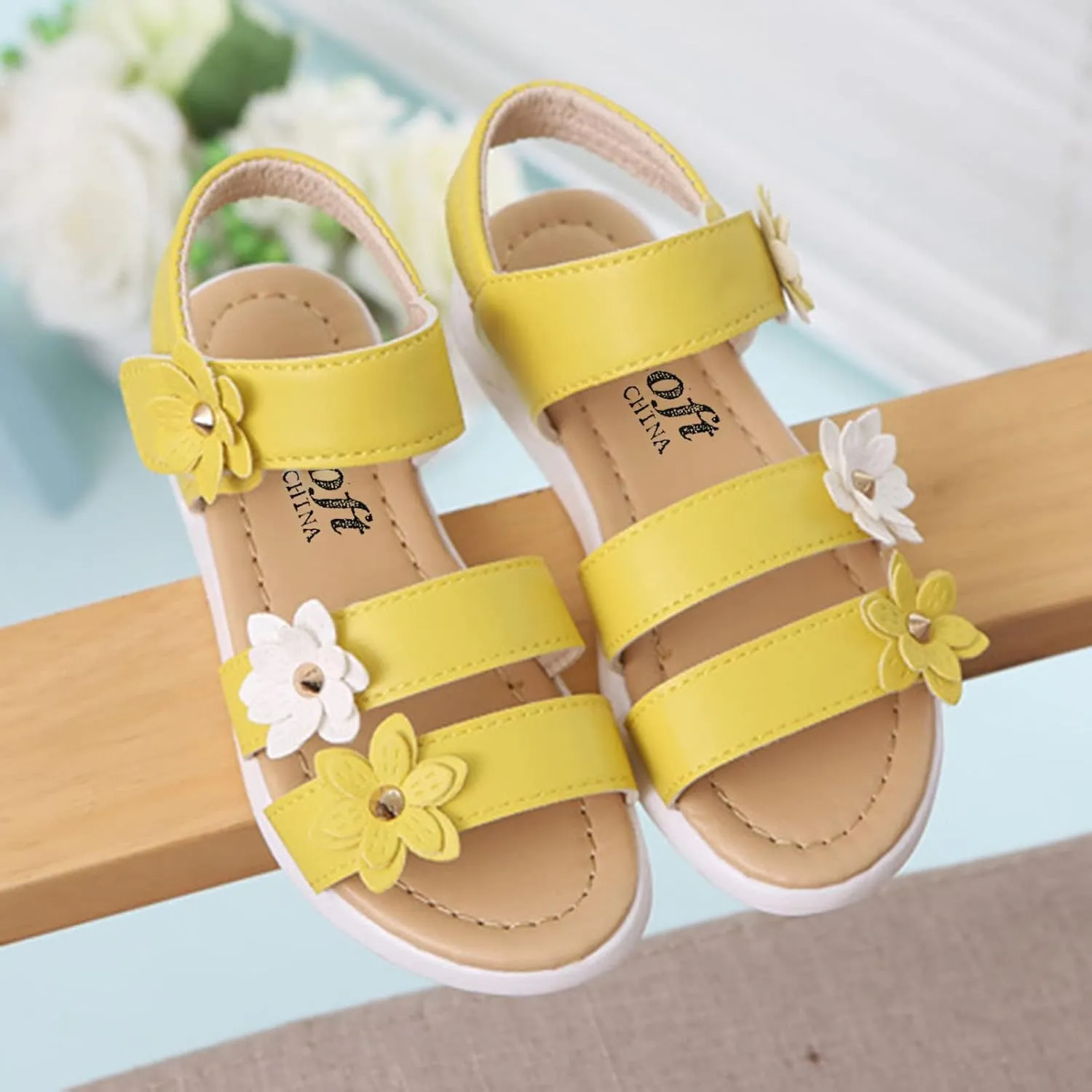 Sliders for Girls Toddler Cross Girls Shoes Non-Slip Sandals Kids Rubber Baby Toddler Jelly Sandals Size 5