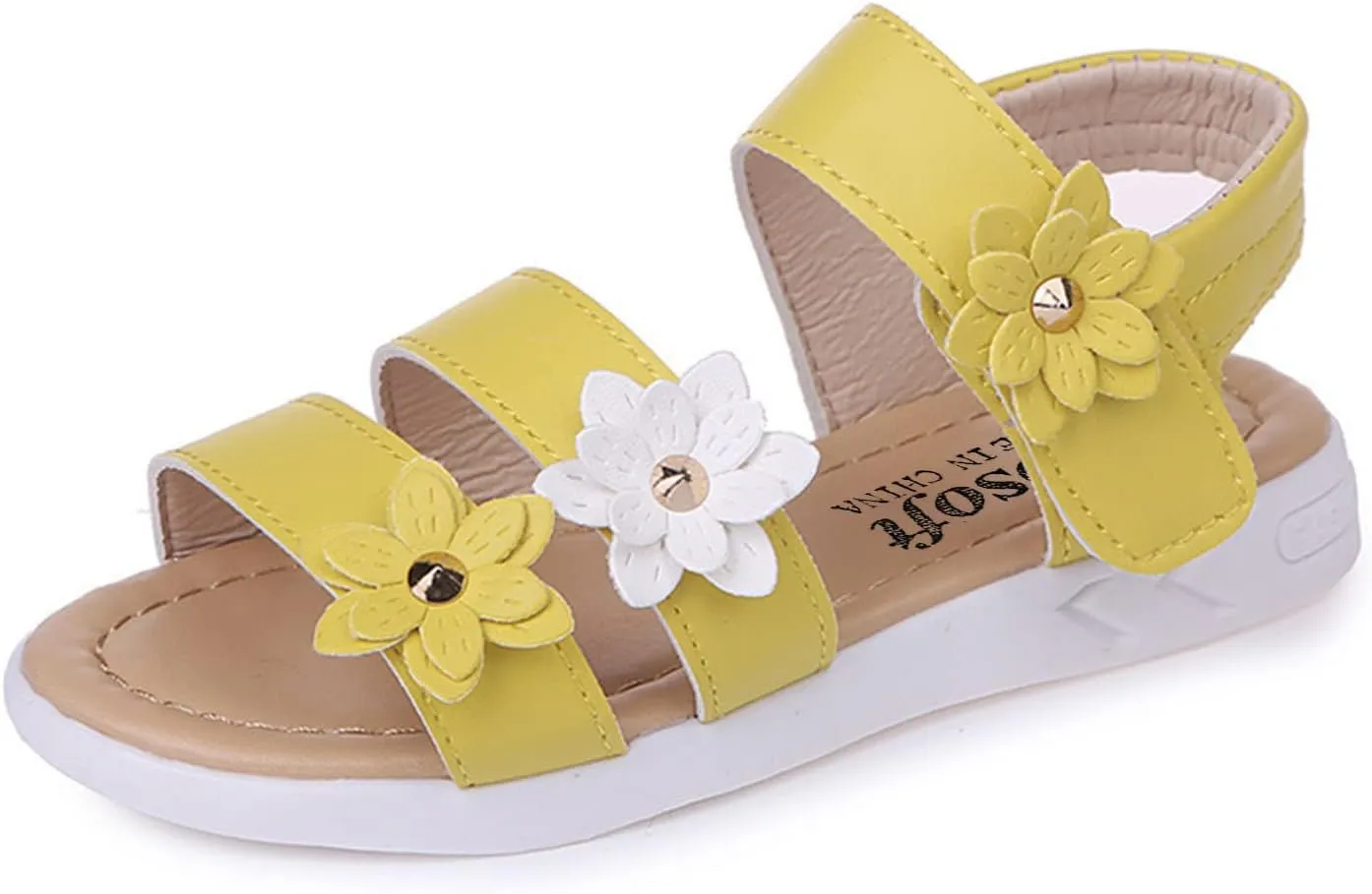 Sliders for Girls Toddler Cross Girls Shoes Non-Slip Sandals Kids Rubber Baby Toddler Jelly Sandals Size 5