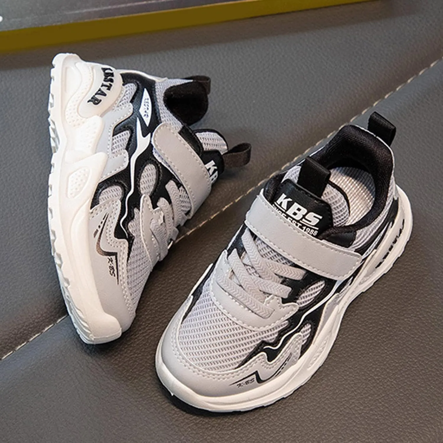 Sneakers for Boys 3-13 Years Children Boys Girls Sneaker Mesh Breathable Lace Up Casual Sport Shoes Dress Sneakers