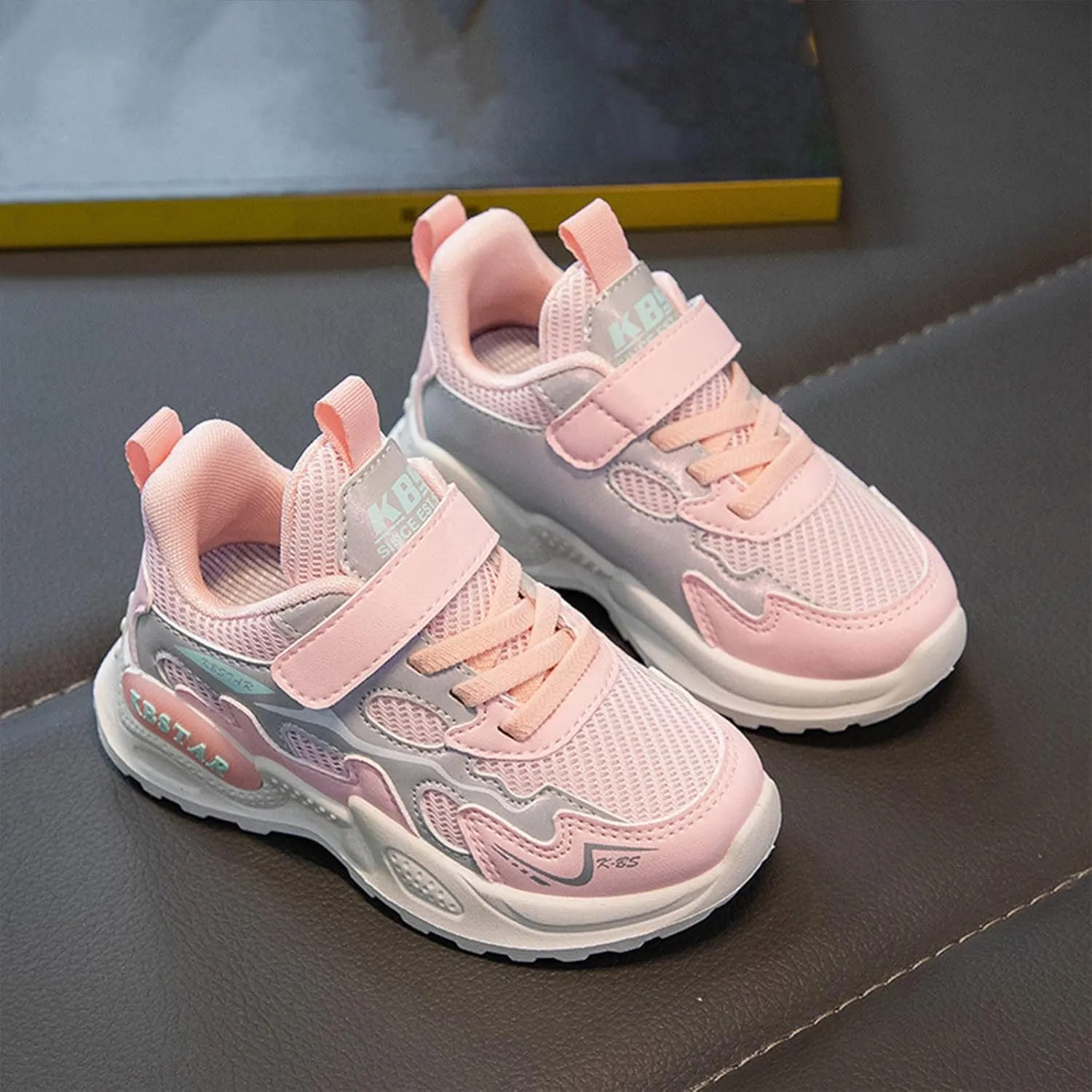 Sneakers for Boys 3-13 Years Children Boys Girls Sneaker Mesh Breathable Lace Up Casual Sport Shoes Dress Sneakers