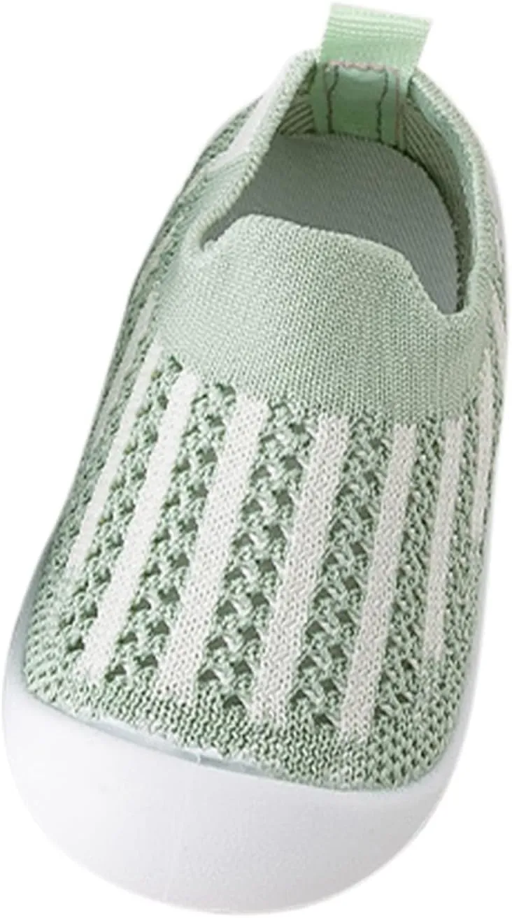 Sock Shoes Toddler Infant Shoes Mesh Slip On Socks Shoes Soft Sole Non Slip Wear Out Toddler Floor Black Shoes B