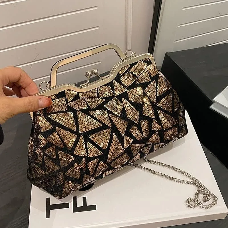 Sparkling Purses Handbag for Party Wedding Prom Multicolor Women's Evening Clutch Bags Shoulder Crossbody