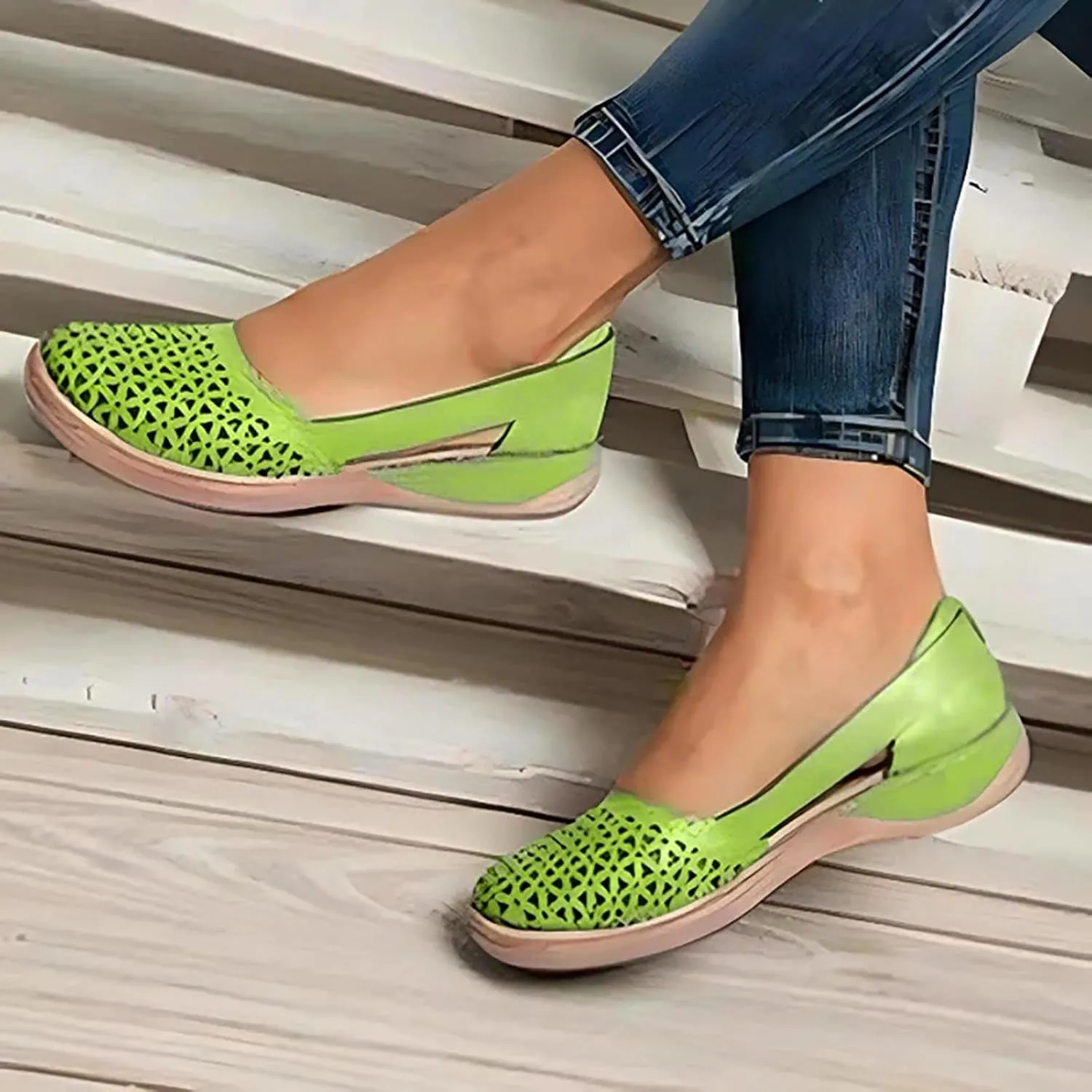Summer Sandals for Women 2024, Women Comfortable Flat Sandals Dressy Summer Sandal Closed Toe Fisherman Sandals