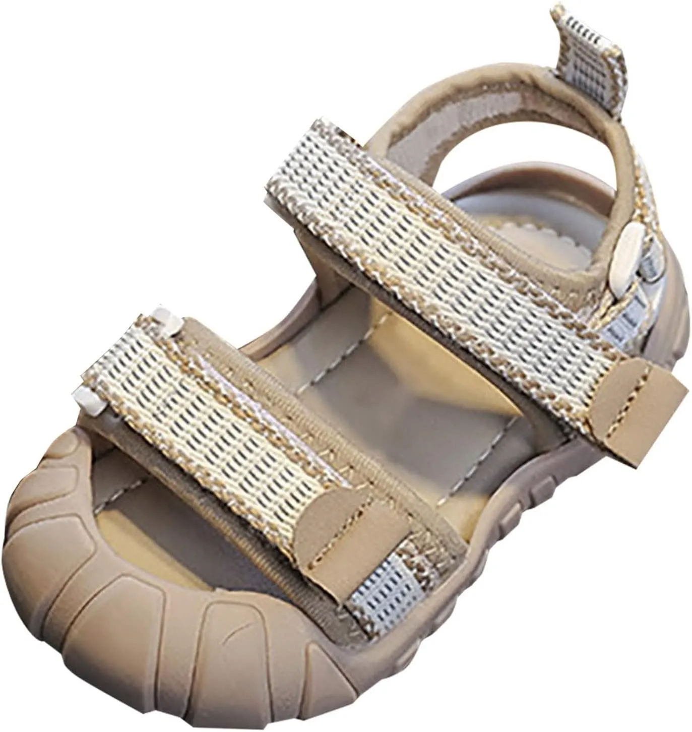 Toddler Boys Summer Open Toe Pvc Material Casual Sports Strappy Sandals Beach Shoes Daily Wear Shoes Toddler Extra Wide