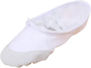 Toddler Girl Shoes Band Split Shoes Girls Sole Flats Gymnastics Shoes Dance Ballet Canvas Elastic Baby Shoes