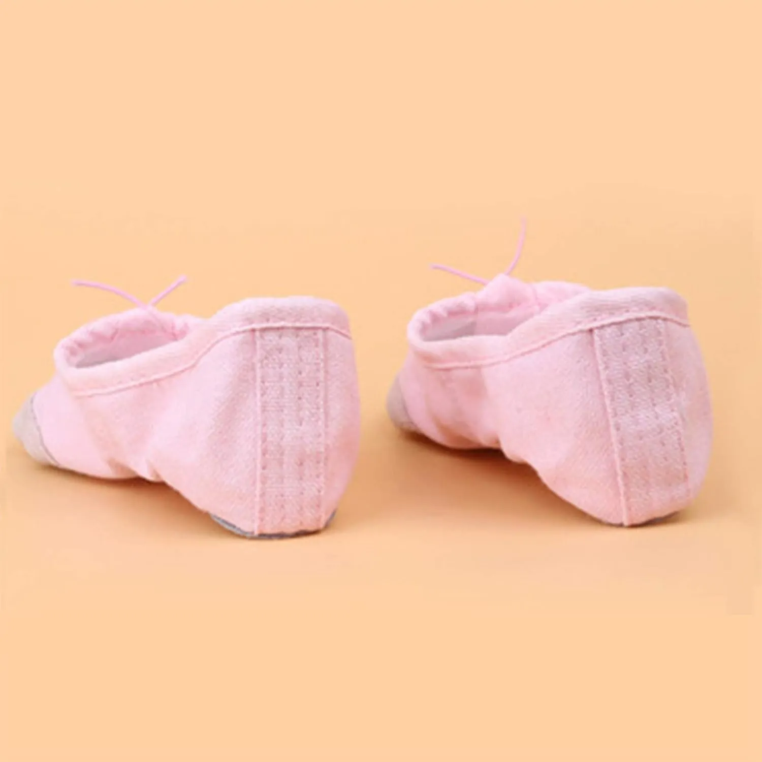 Toddler Girl Shoes Band Split Shoes Girls Sole Flats Gymnastics Shoes Dance Ballet Canvas Elastic Baby Shoes