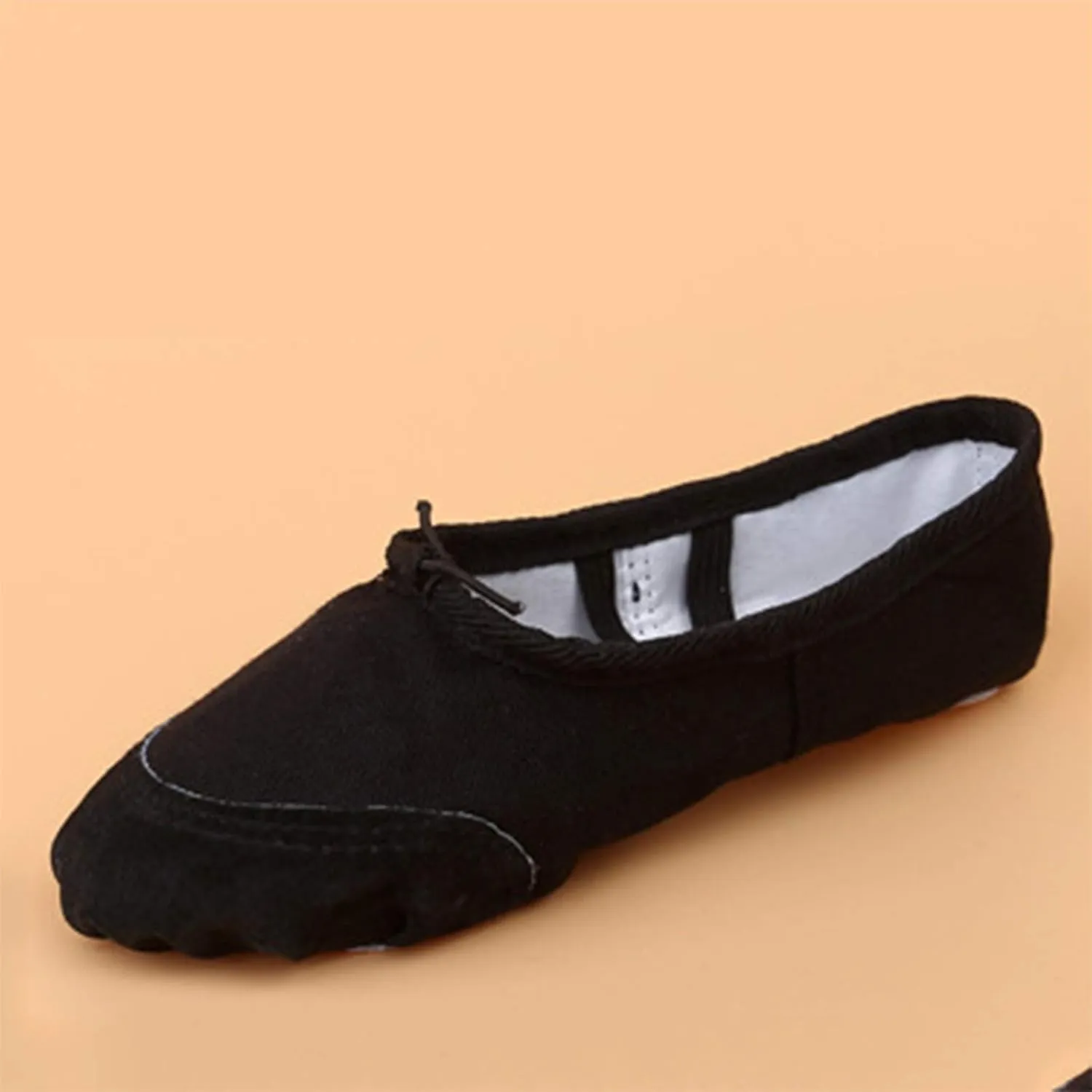Toddler Girl Shoes Band Split Shoes Girls Sole Flats Gymnastics Shoes Dance Ballet Canvas Elastic Baby Shoes