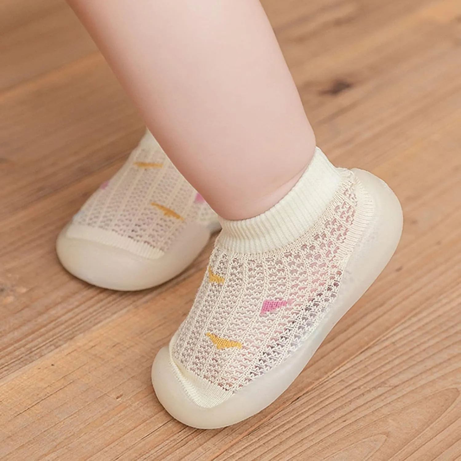 Toddler Girl Shoes,Baby Sock Shoes Infant Boys Girls Summer Breathable Mesh Non Slip First Walkers Shoes 0-3 Years