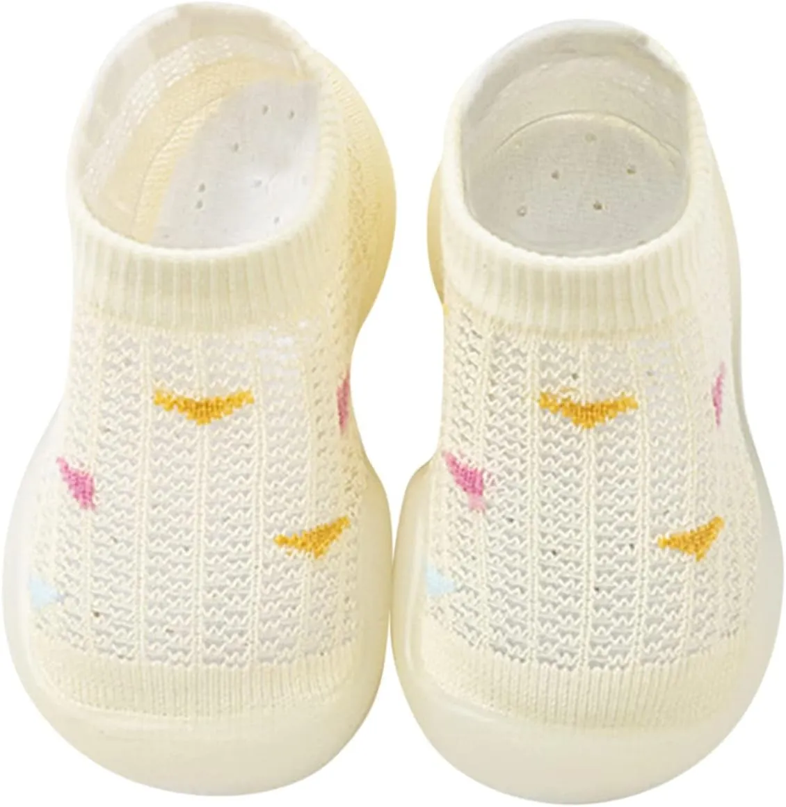 Toddler Girl Shoes,Baby Sock Shoes Infant Boys Girls Summer Breathable Mesh Non Slip First Walkers Shoes 0-3 Years