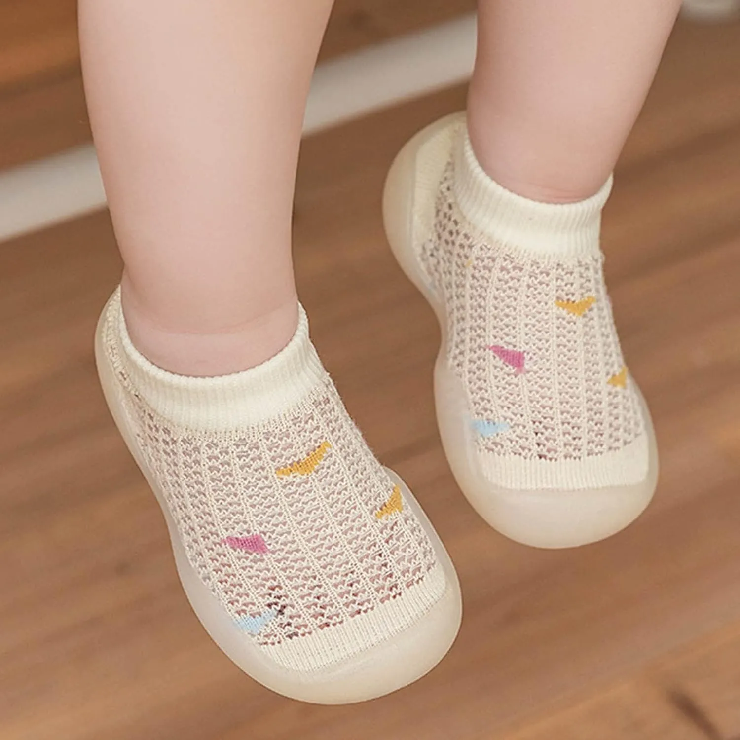 Toddler Girl Shoes,Baby Sock Shoes Infant Boys Girls Summer Breathable Mesh Non Slip First Walkers Shoes 0-3 Years