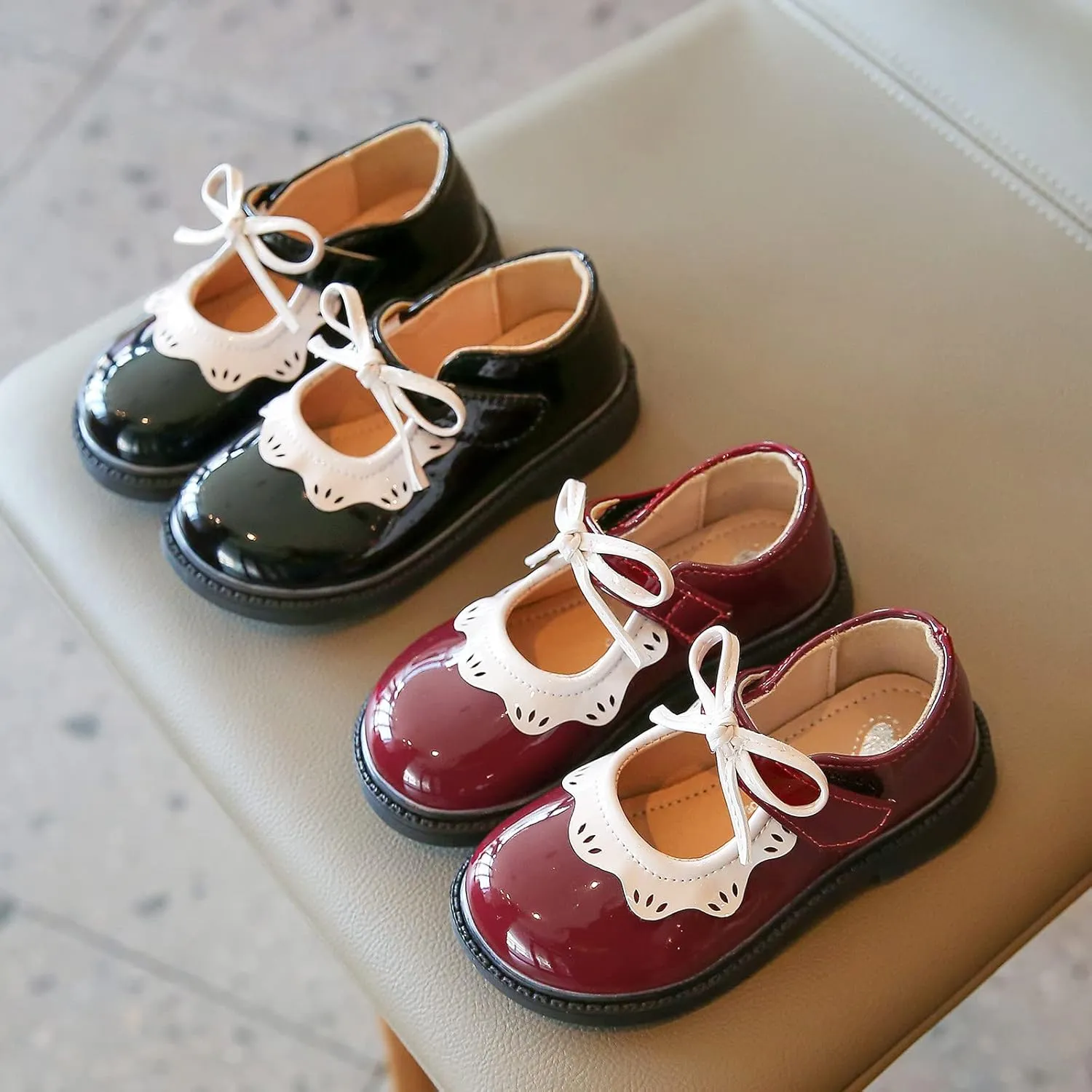 Toddler Jelly Shoes Toddler Little Girl Oxfords Dress Shoes Ballet Flats For Girl Party Girls Slippers Animal