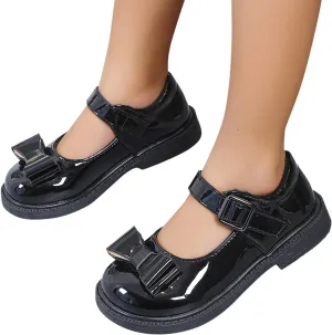 Toddler Little Girl Oxfords Dress Shoes Ballet Flats for Girl Party School Shoes Princess Shoes Classic Flat Dress Shoes
