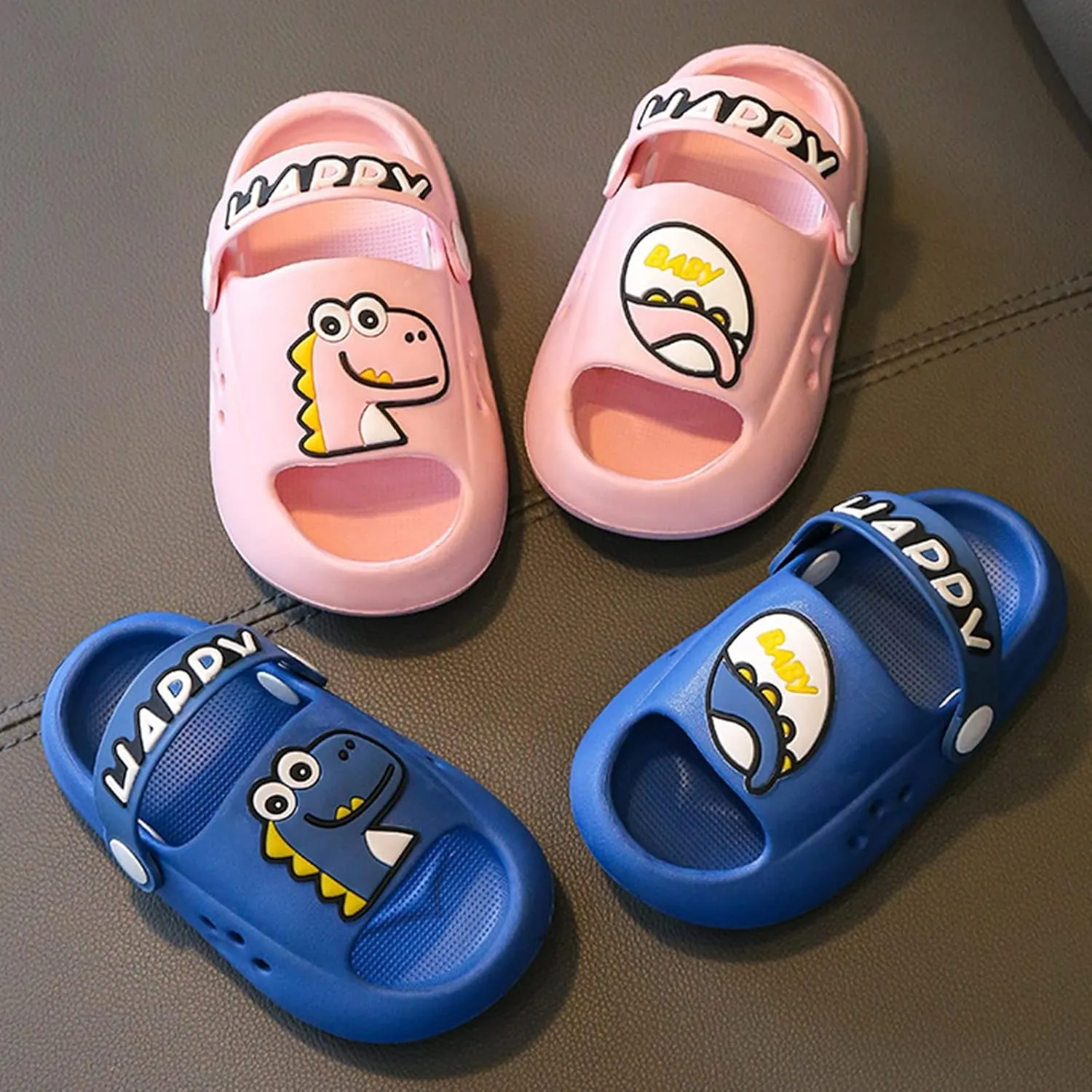 Toddler Shoes Size 7 Kids Breathable Open Toe Children Slippers Soft Sole in Summer Comfortable Girls Ink Ballet Shoes