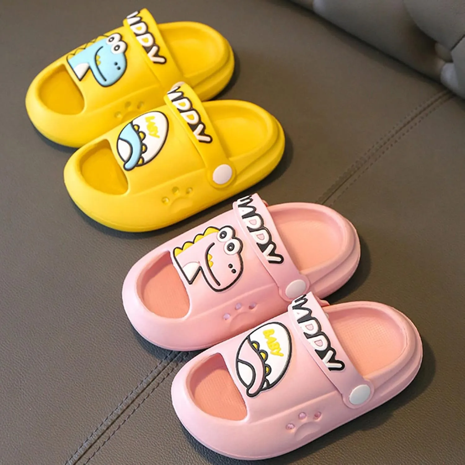 Toddler Shoes Size 7 Kids Breathable Open Toe Children Slippers Soft Sole in Summer Comfortable Girls Ink Ballet Shoes