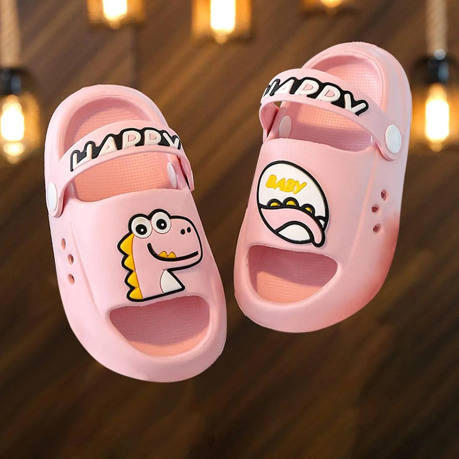 Toddler Shoes Size 7 Kids Breathable Open Toe Children Slippers Soft Sole in Summer Comfortable Girls Ink Ballet Shoes