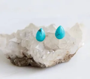 Turquoise Teardrop Earrings