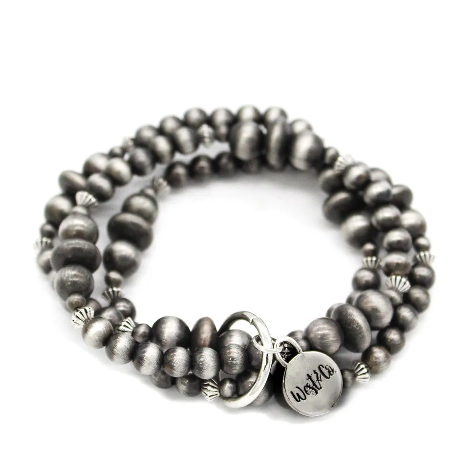 West & Company 3 Strand Faux Navajo Bracelet