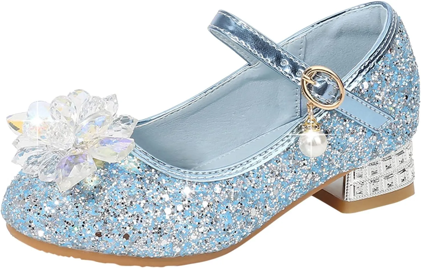 Wide Ballet Slippers for Girls Toddler Little Kid Girls Dress Pumps Mini Mouse Sandals for Toddler Girls