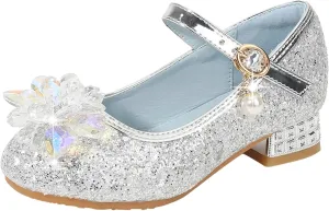 Wide Ballet Slippers for Girls Toddler Little Kid Girls Dress Pumps Mini Mouse Sandals for Toddler Girls