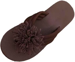 Women's Boho Flip Flops Open Toe Slip On Flat Sandals Casual Beach Vacation Slippers Comfortable Summer Footwear
