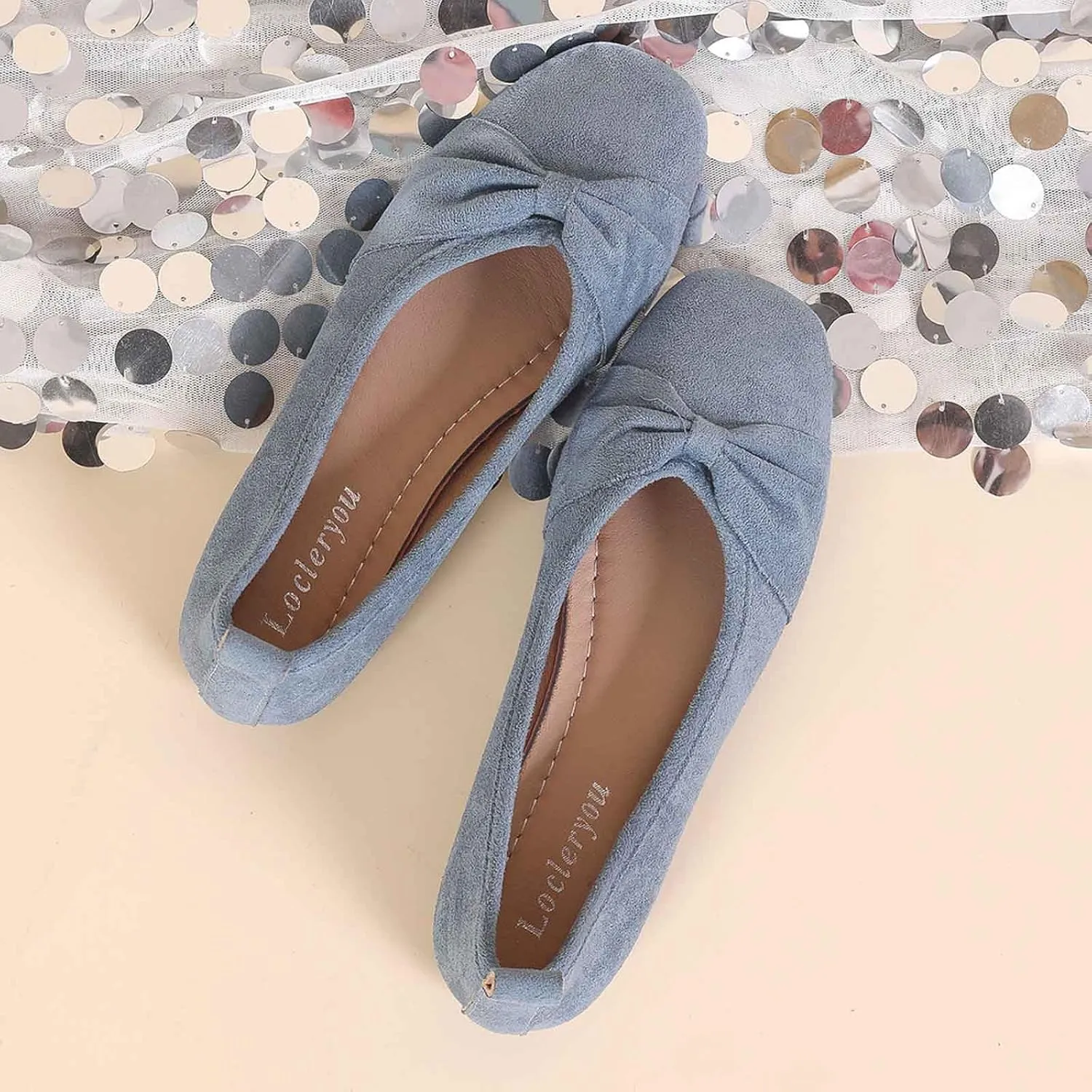 Women's Casual Slip-On Flat Shoes Comfortable Lightweight Breathable Everyday Wear for Spring Summer Fall