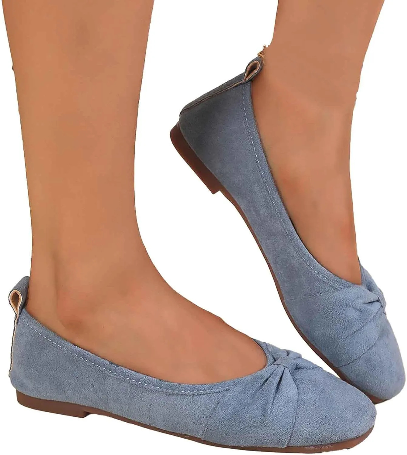 Women's Casual Slip-On Flat Shoes Comfortable Lightweight Breathable Everyday Wear for Spring Summer Fall