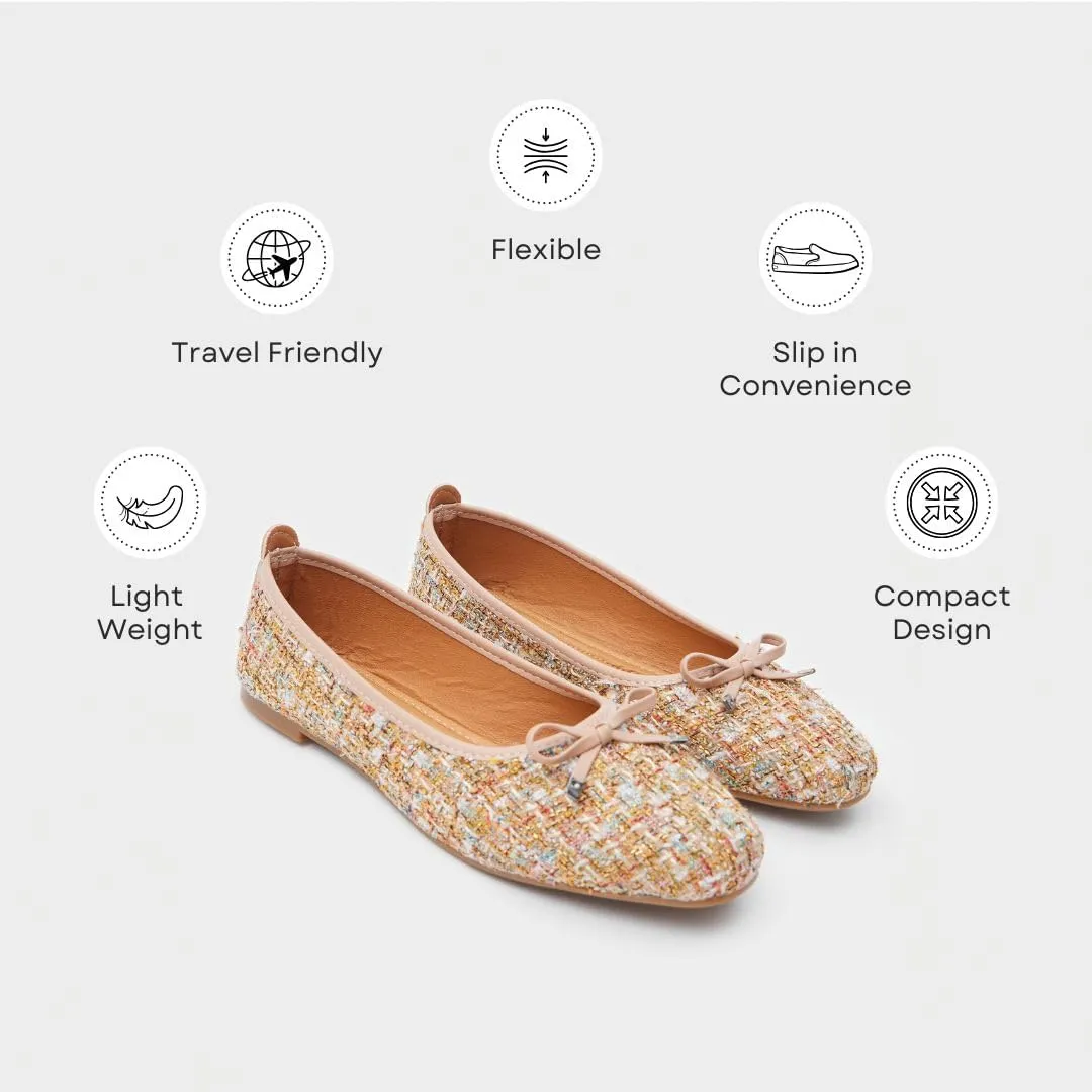 Women's Office Work Dress Casual Trending Pointed Ballet Comfort Soft Slip On Flats Shoes