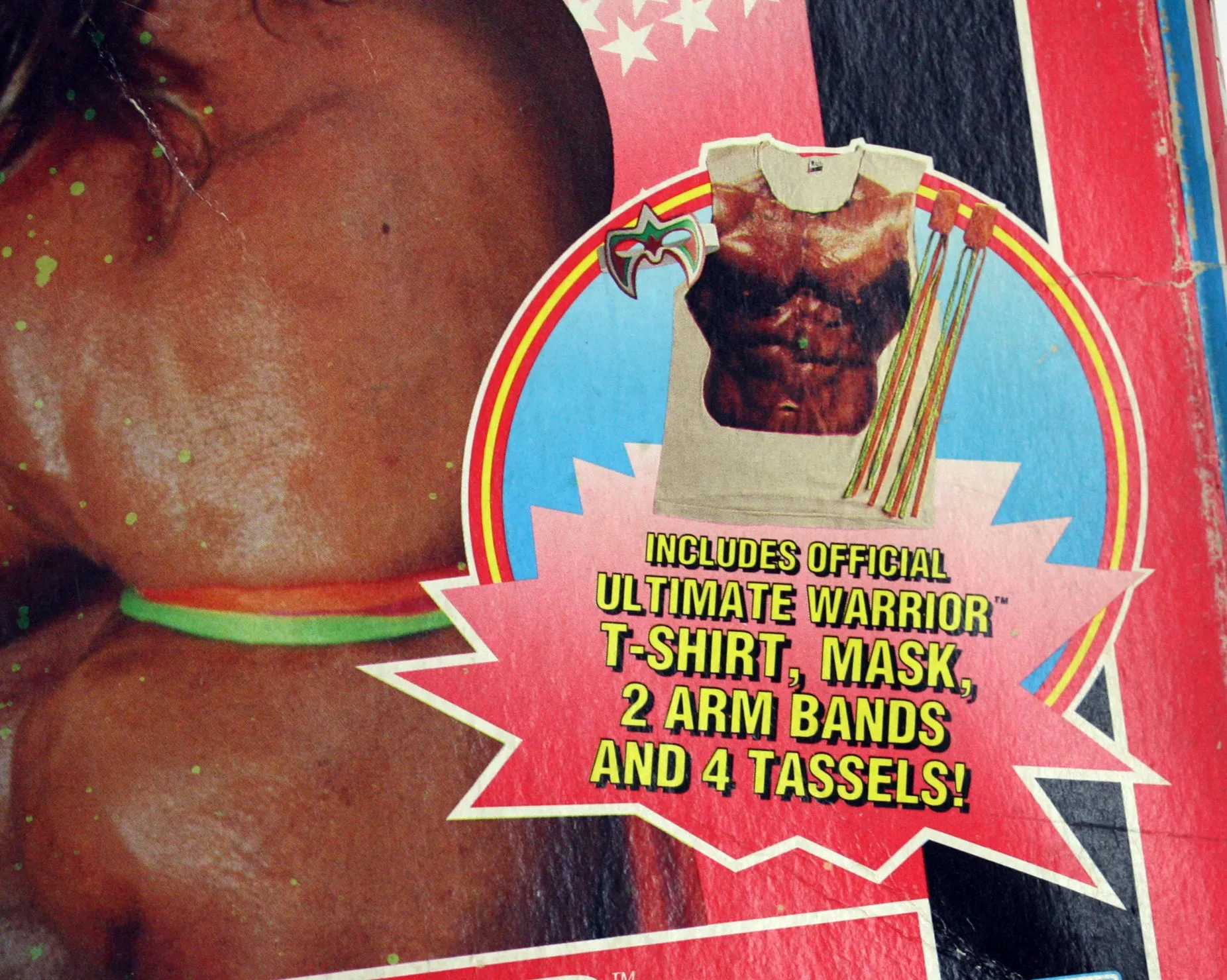 WWF ULTIMATE WARRIOR KIDS WRESTLING GEAR